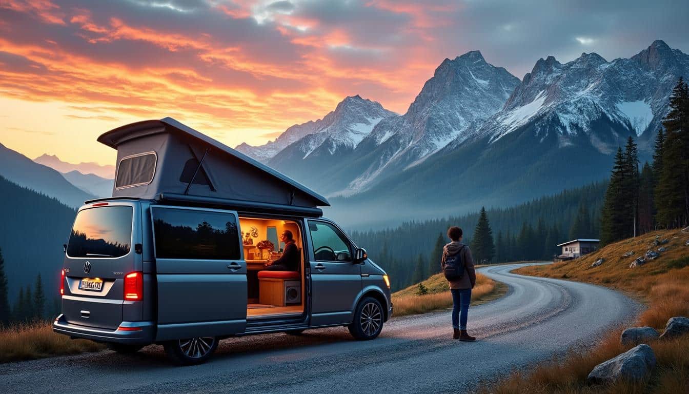 découvrez la liberté absolue du voyage en van, une aventure sans contraintes qui vous permet d'explorer à votre rythme et en toute autonomie.