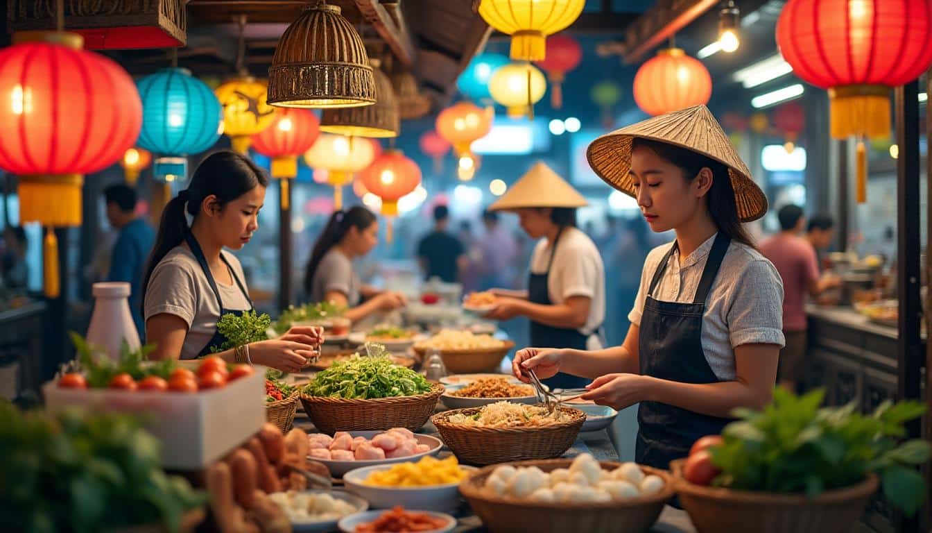 découvrez comment le vietnam partage sa richesse culinaire authentique avec les voyageurs à travers ses exportations gastronomiques uniques.