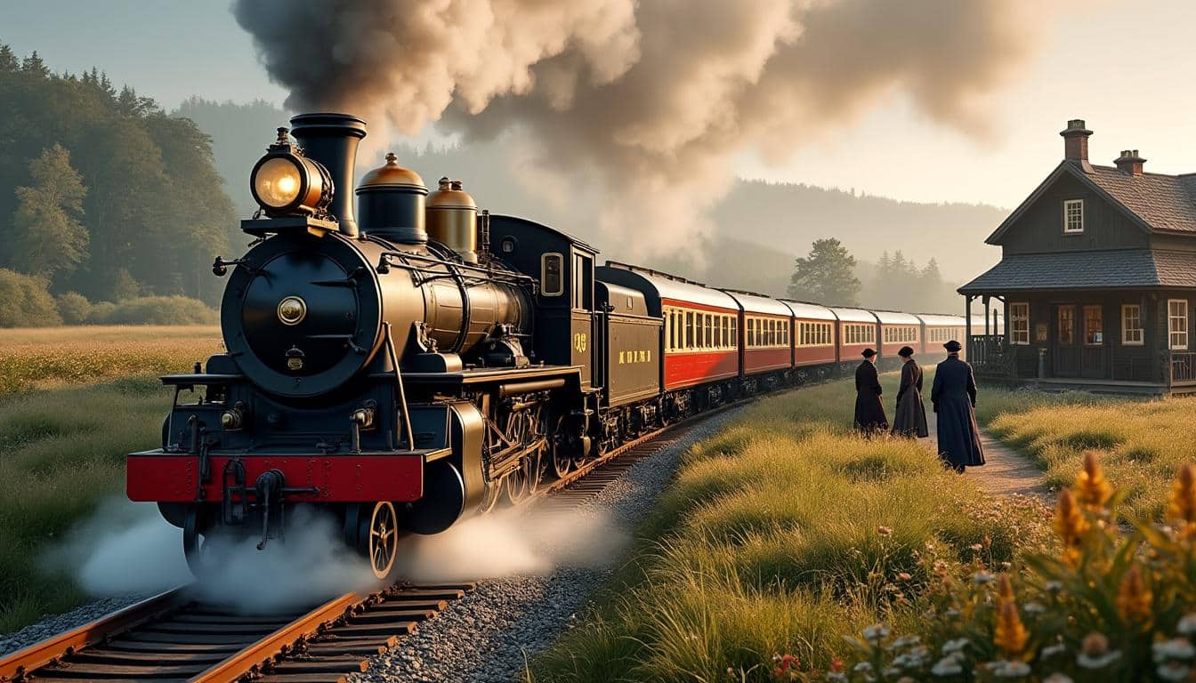 découvrez le voyage en train à vapeur qui restaure l'histoire fascinante du chemin de fer du xixe siècle, pour une immersion authentique dans le passé.