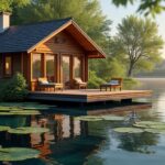 découvrez la cabane sur l'eau, une expérience unique d'immersion totale au cœur du lac pour un séjour paisible et ressourçant.