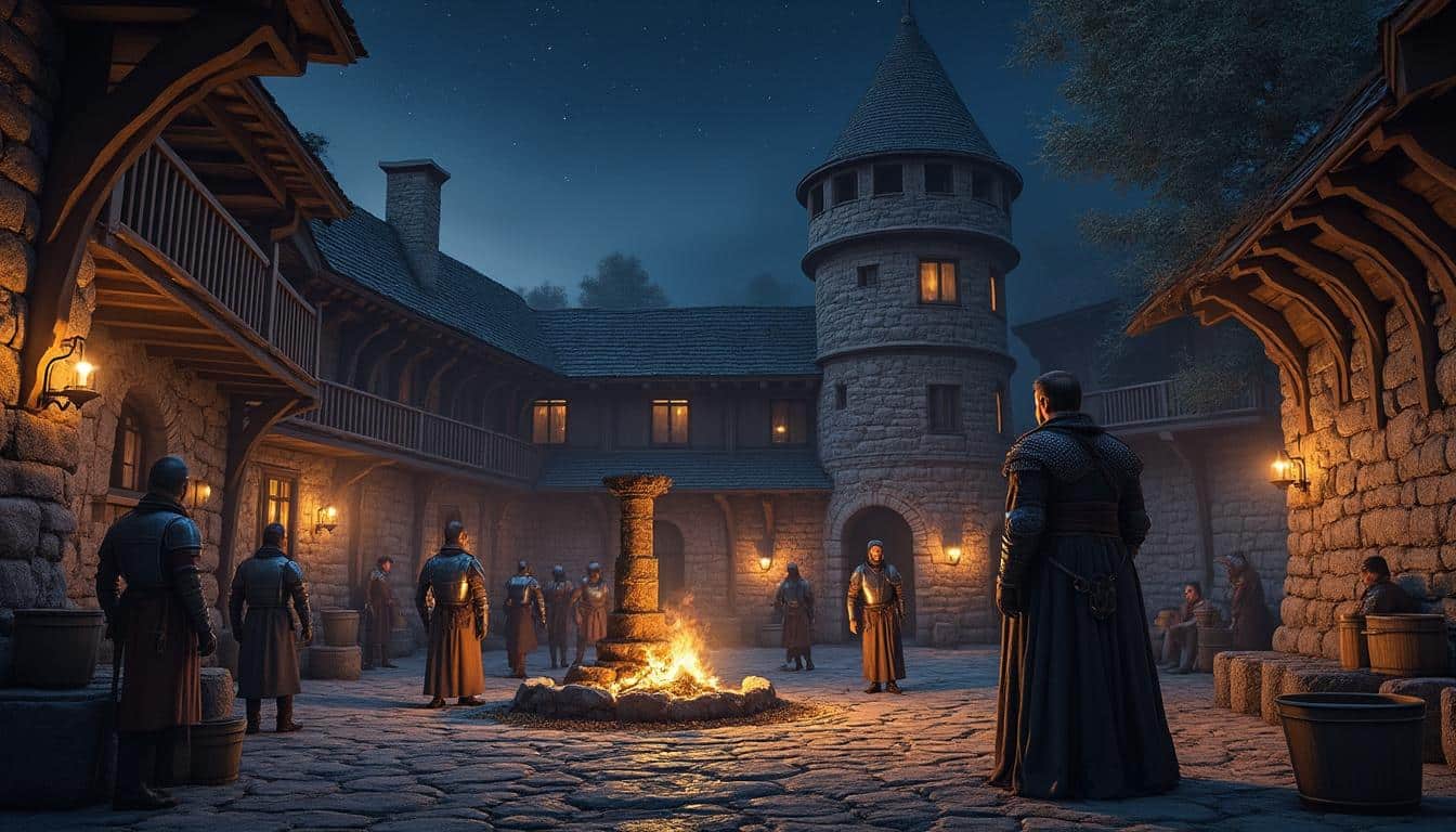 découvrez la magie d'une nuit dans un château médiéval et revivez l'expérience authentique de la vie de châtelain à travers une immersion historique unique.