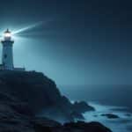 découvrez comment la nuit au phare isolé plonge l'homme dans une profonde solitude face à l'immensité océanique, entre introspection et isolement.