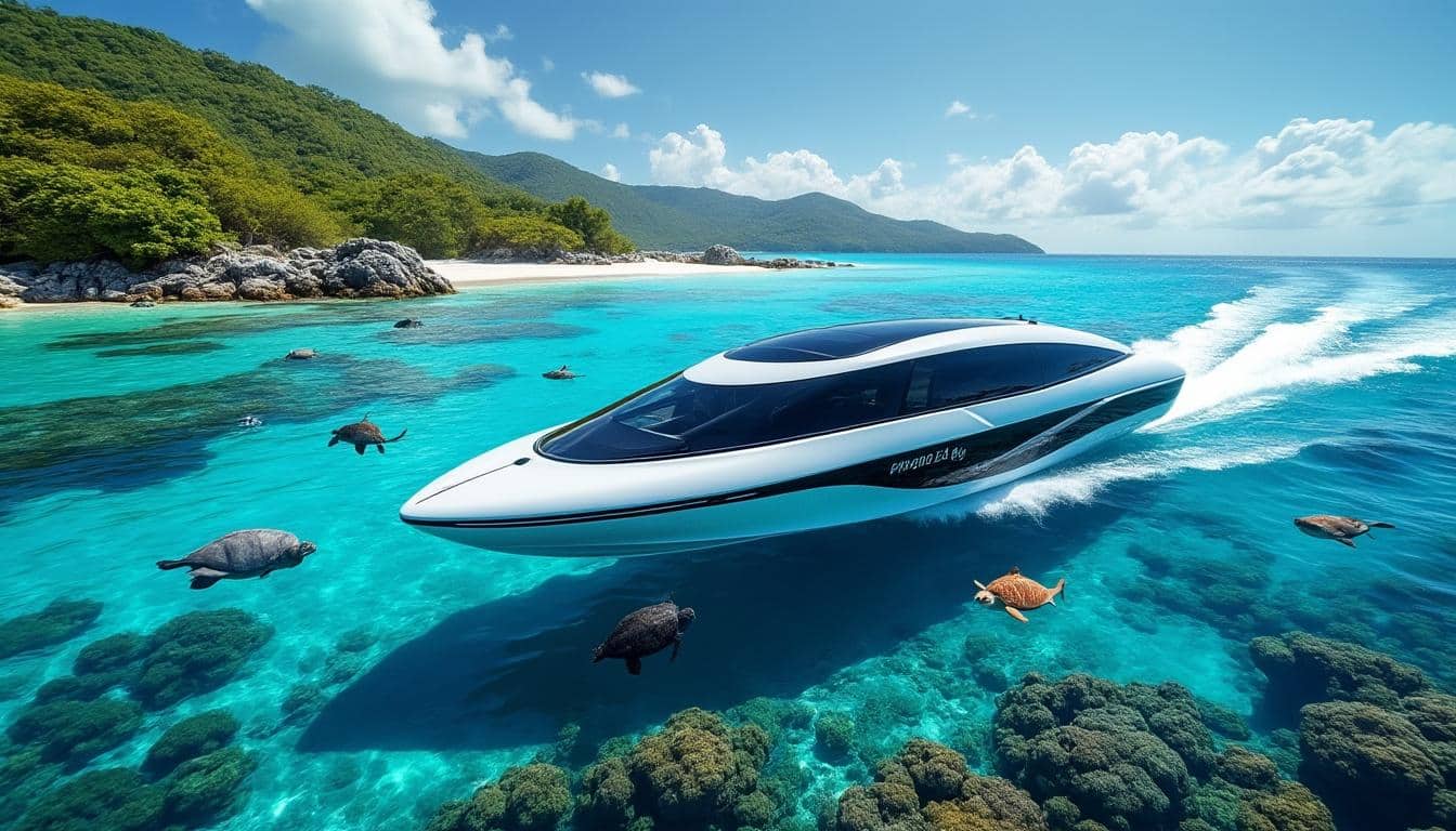 découvrez comment un bateau à hydrogène innovant traverse les zones marines protégées, alliant technologie propre et respect de l'environnement maritime.