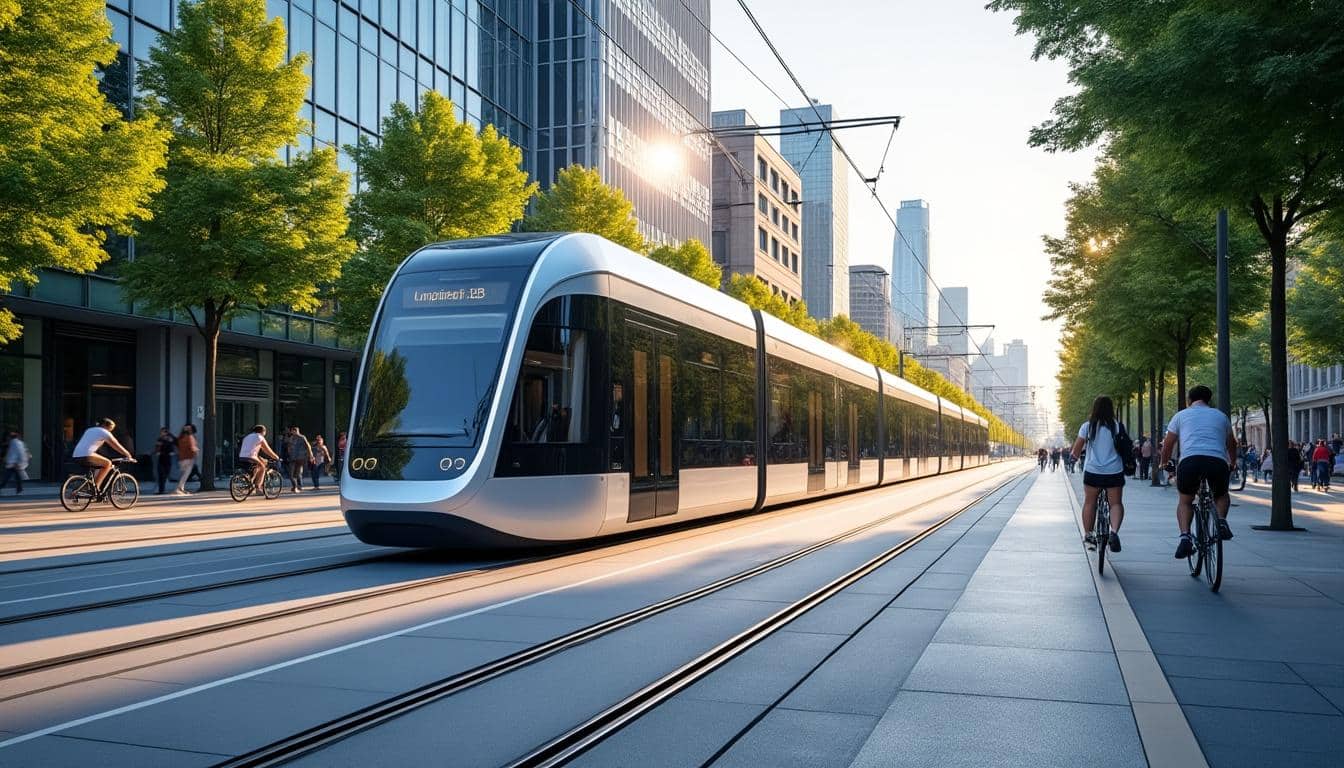 découvrez comment le tramway à hydrogène révolutionne les transports urbains en désengorgeant les villes sans nécessiter de caténaires, pour un avenir plus propre et silencieux.