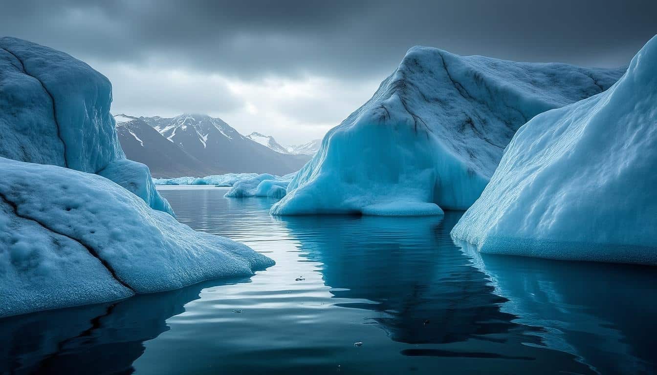 suivez en temps réel la fonte des glaces au groenland et découvrez les enjeux environnementaux majeurs liés au changement climatique.