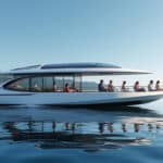 découvrez le ferry électrique qui offre une navigation silencieuse et sans vibrations, garantissant un confort optimal pour tous les passagers.