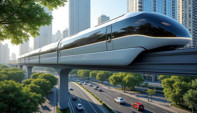 découvrez comment le monorail urbain contribue à réduire significativement le bruit des moteurs au sol, offrant un transport plus silencieux et écologique en milieu urbain.
