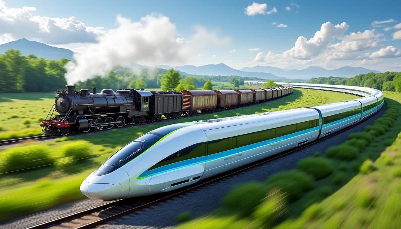 découvrez comment le train à hydrogène révolutionne le transport ferroviaire en remplaçant les locomotives diesel polluantes par une alternative écologique et silencieuse.