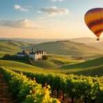 découvrez la magie d'un voyage en montgolfière au-dessus des magnifiques vignobles de la loire pour une expérience inoubliable et panoramique.
