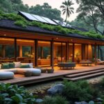 découvrez l'éco-lodge de luxe alliant confort exceptionnel et respect de l'environnement, une harmonie parfaite entre élégance et écologie.