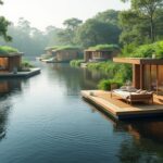 découvrez comment l'habitat flottant offre une solution innovante pour prévenir les dégâts liés aux inondations saisonnières des cours d'eau, alliant sécurité et confort au sein de zones à risque.