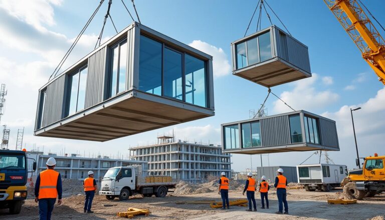 découvrez comment l'hébergement modulaire permet de réduire significativement le temps de construction sur site grâce à des modules préfabriqués et une installation rapide.