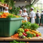 découvrez notre hôtel éco-responsable où nous compostons les restes alimentaires sur place pour réduire les déchets et préserver l'environnement.