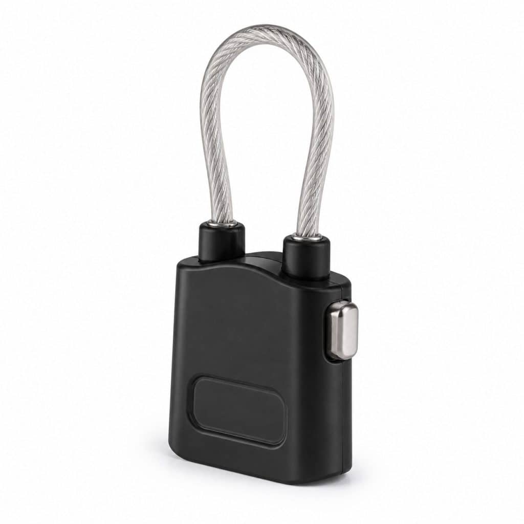 Cadenas câble TSA présenté seul