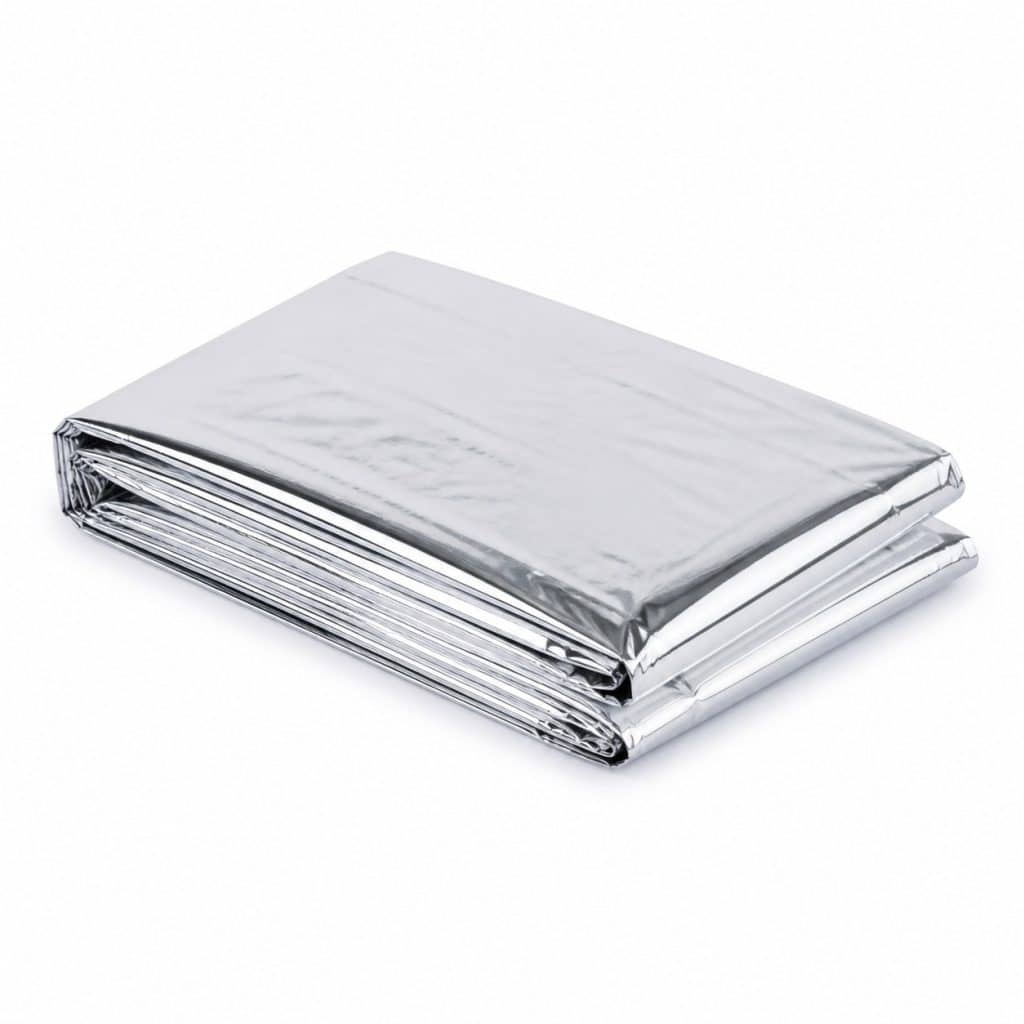 Couverture de survie standard présenté seul