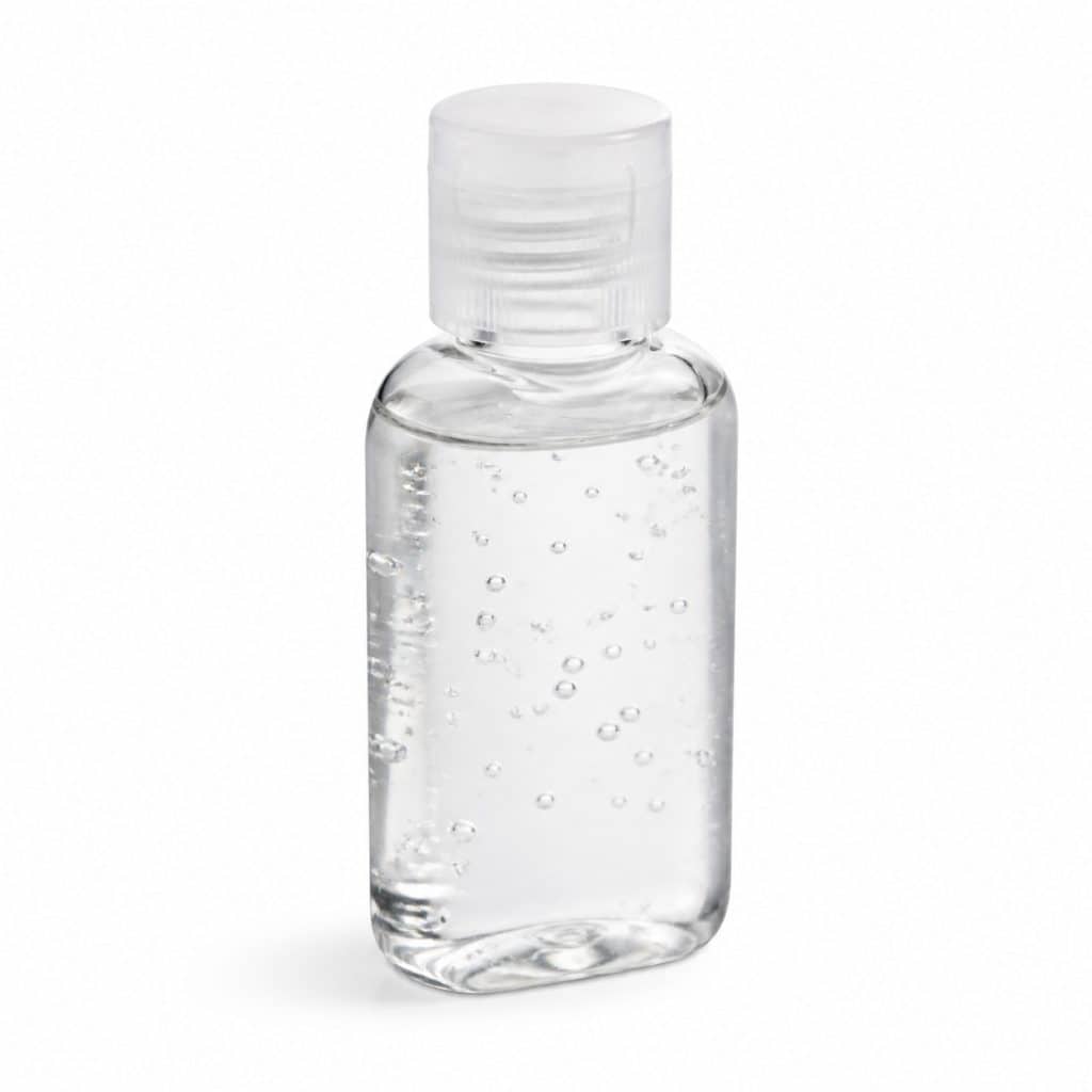 Gel hydroalcoolique format voyage présenté seul