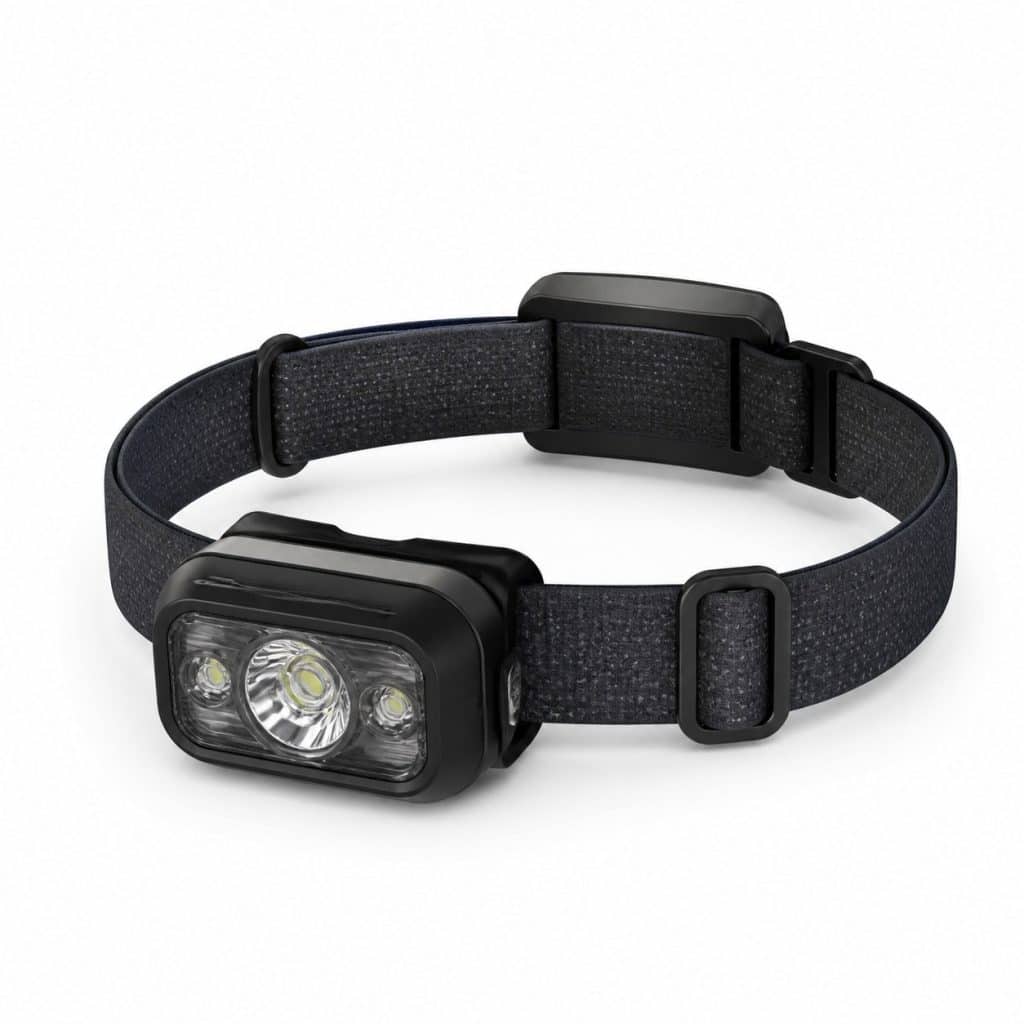 Lampe frontale rechargeable présenté seul