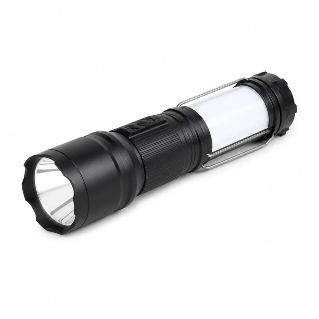 Lampe torche multifonction présenté seul