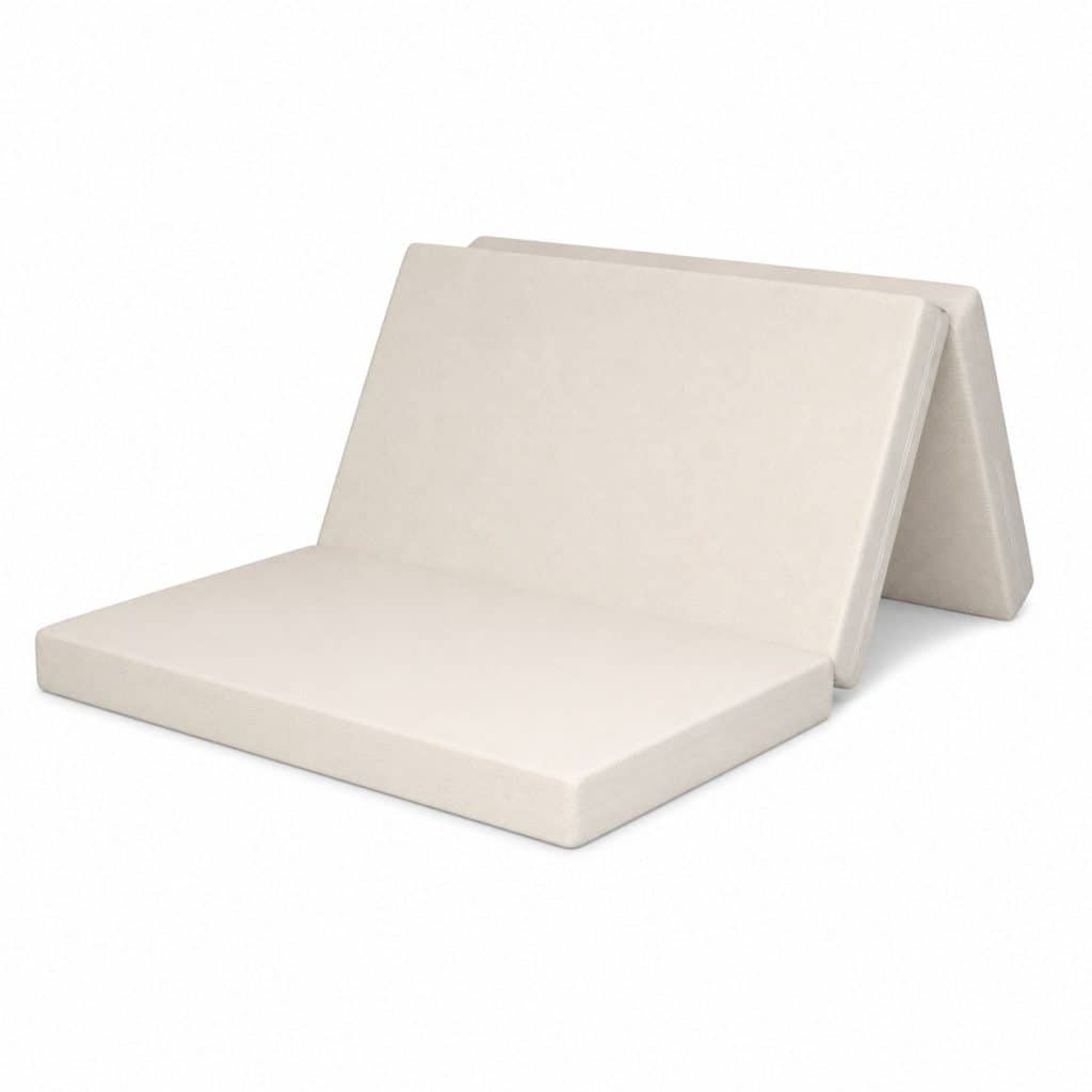 Matelas mousse pliable présenté seul