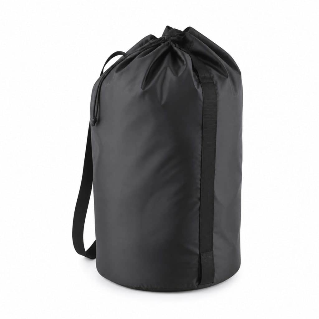 Sac a linge voyage étanche présenté seul