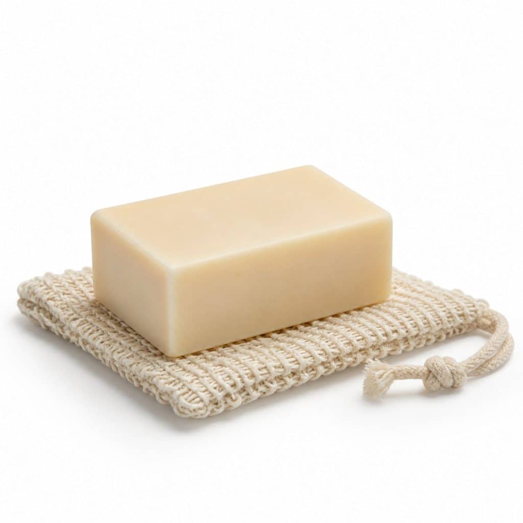 Savon solide biodegradable voyage présenté seul